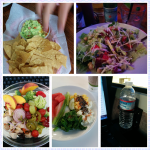 I just had a couple of those tortilla chips and guac!