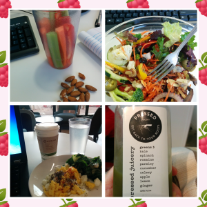 Too many meals at my computer. Terrible habit!